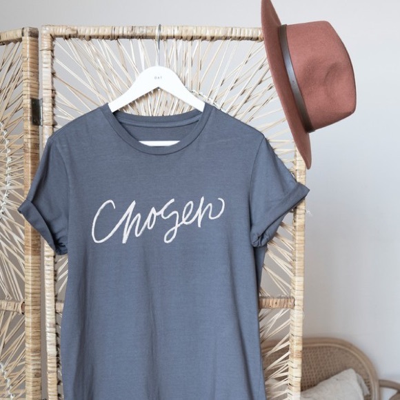 Jaxie’s Unique Tops - Chosen Tee - Asphalt